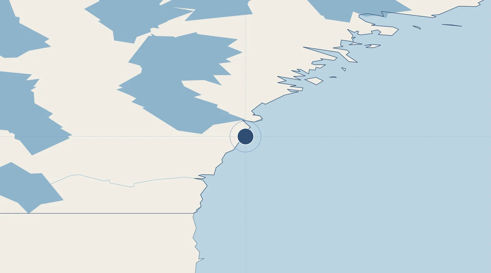Location of CYEK