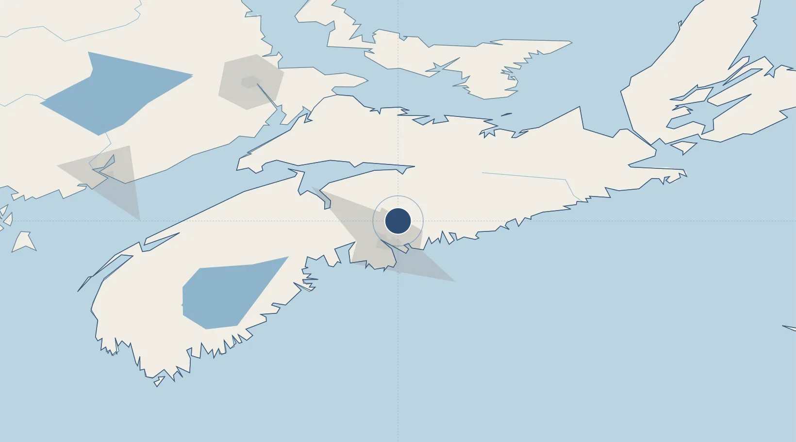 Location of CYHZ