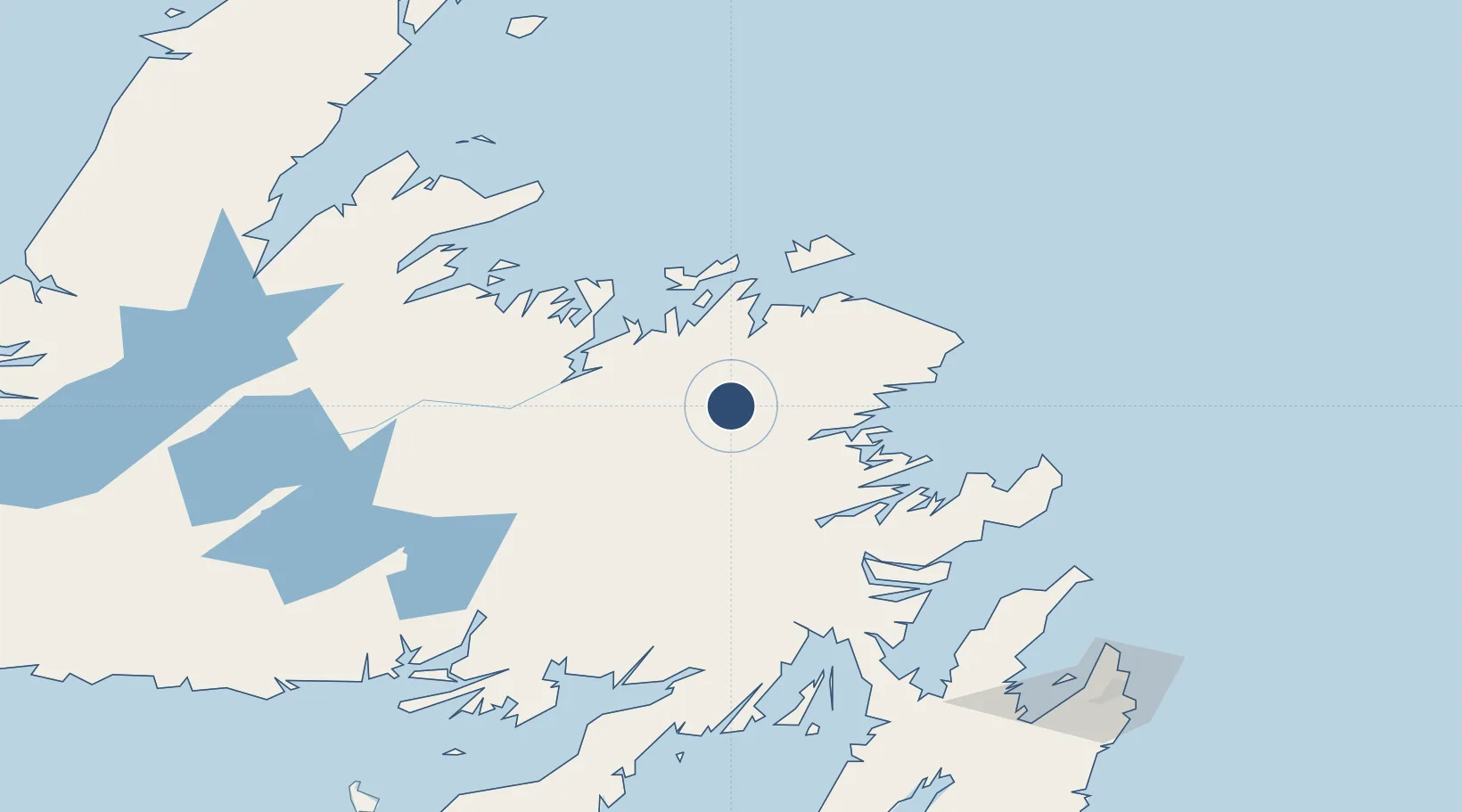 Location of CYQX
