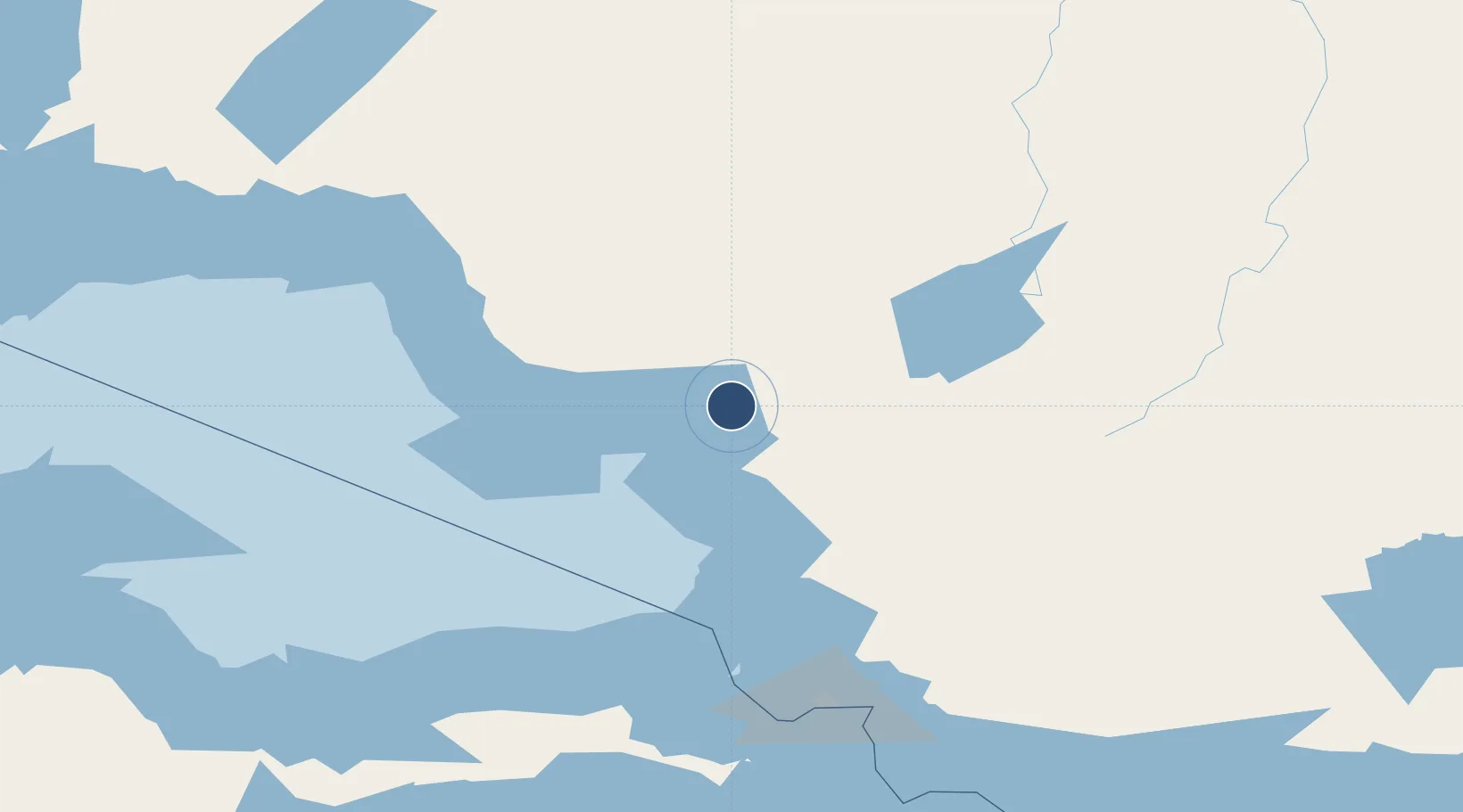 Location of CYXZ