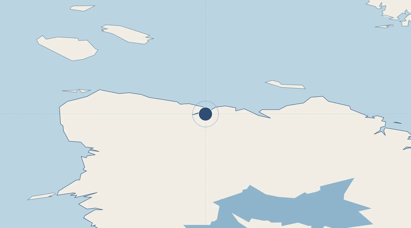 Location of CYZG