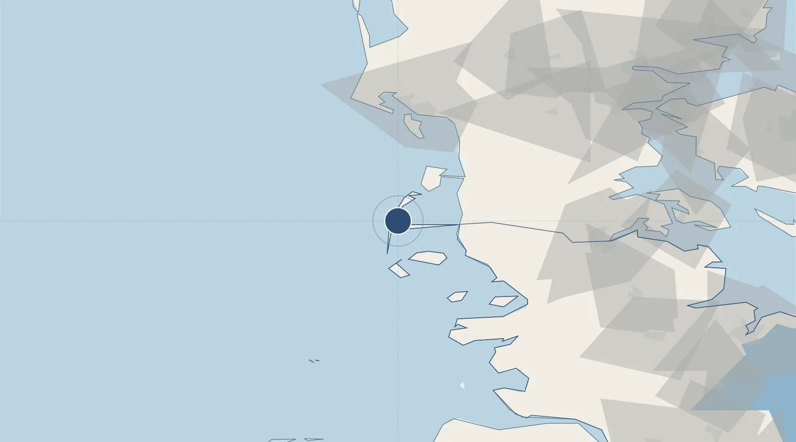 Location of EDXW