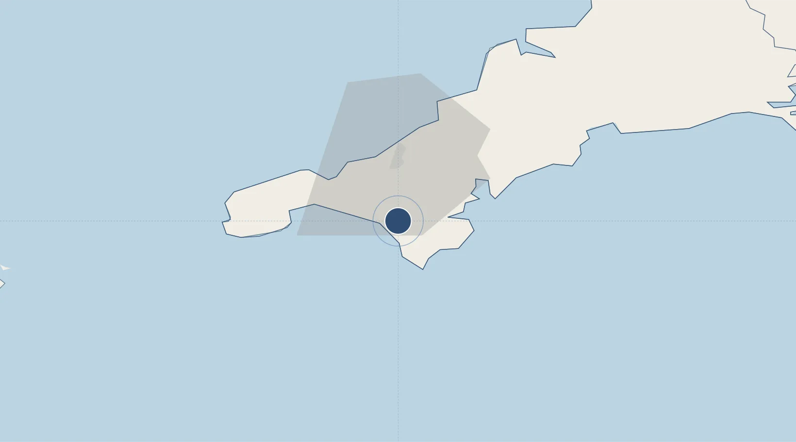 Location of EGDR