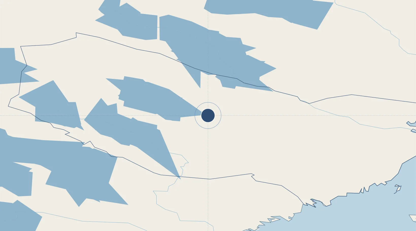 Location of ESUD