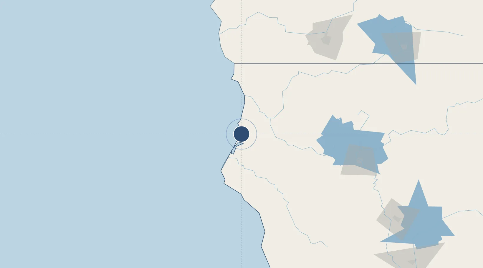 Location of KACV