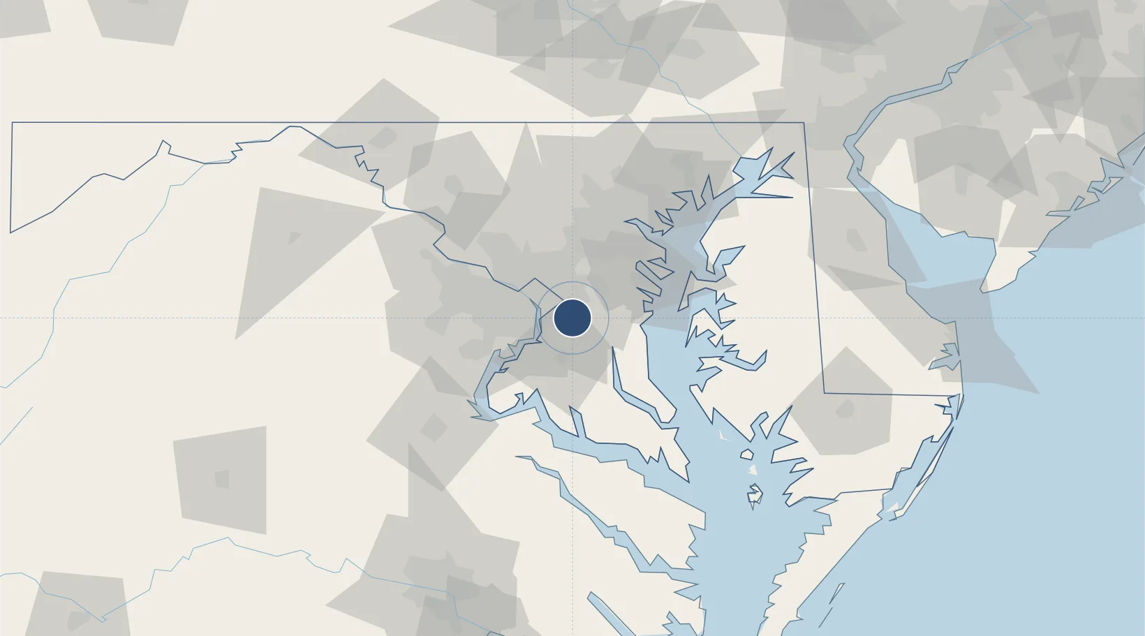 Location of KADW