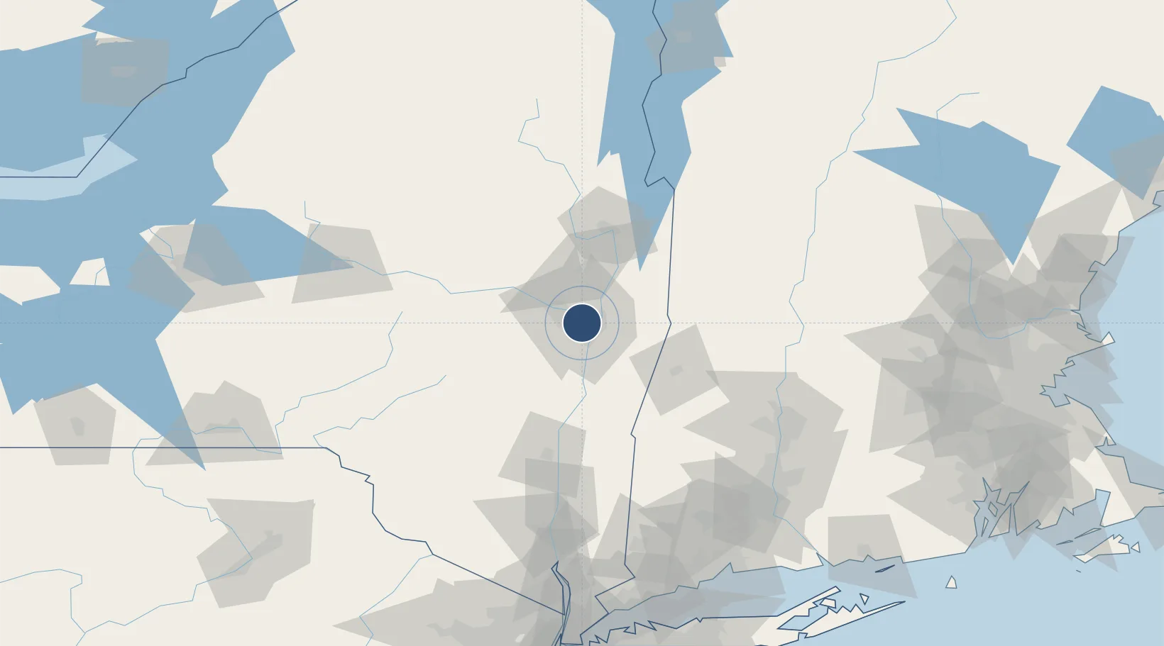 Location of KALB