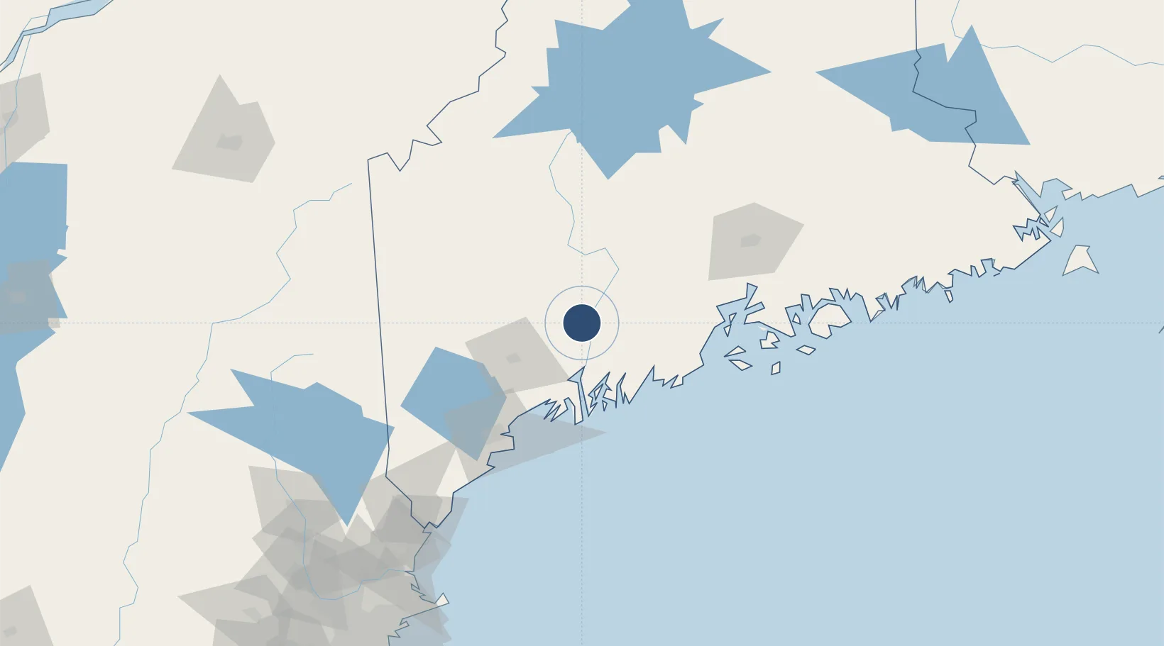 Location of KAUG