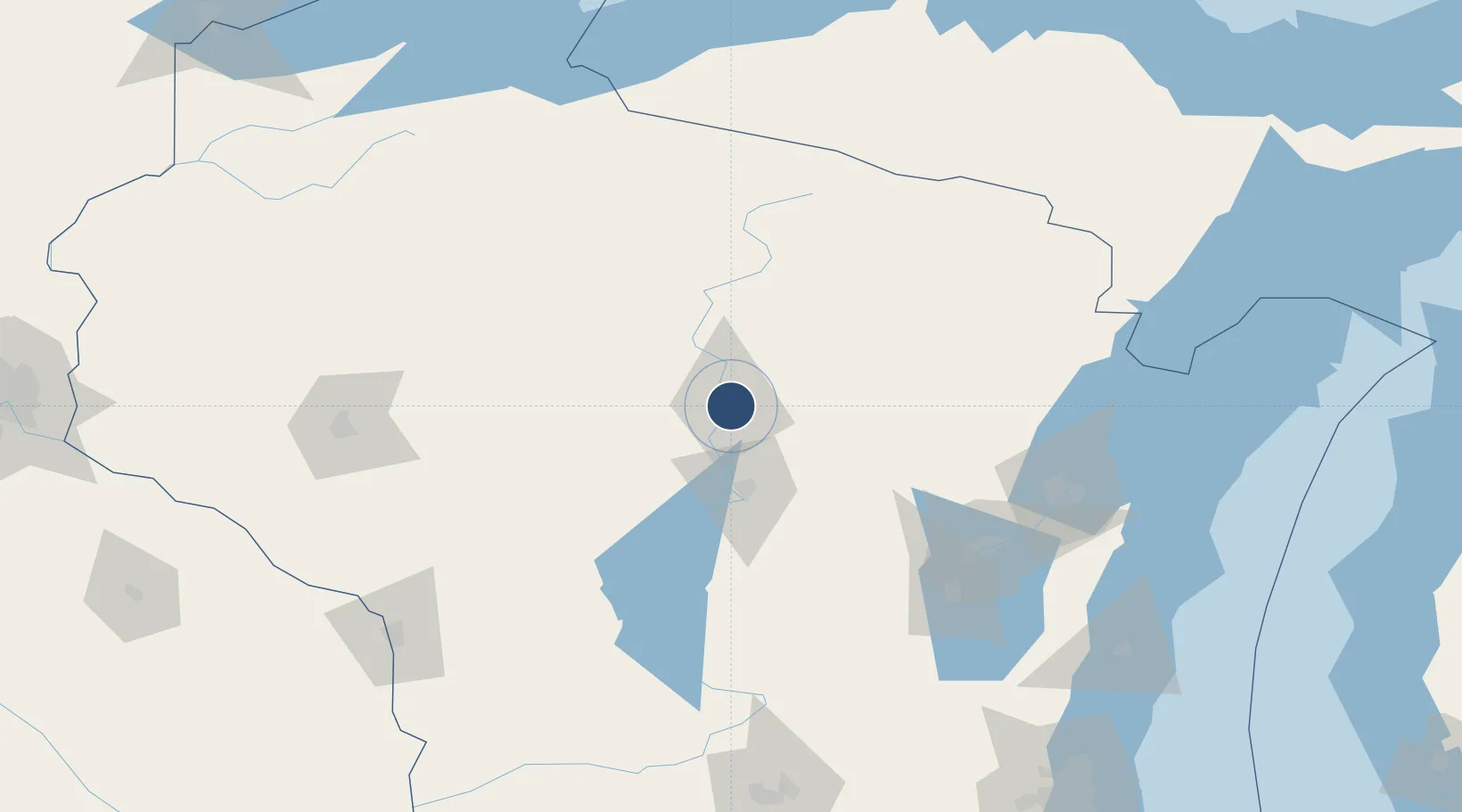 Location of KAUW