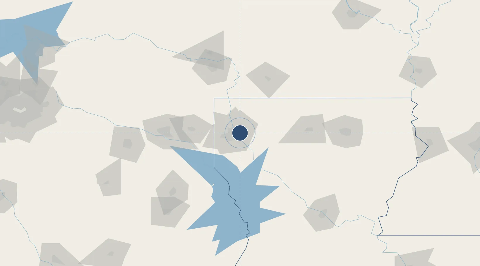 Location of KBAD