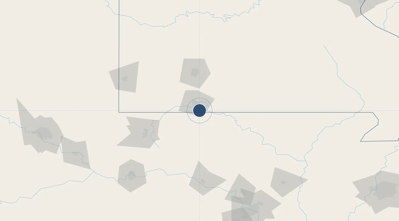 Location of KBBG