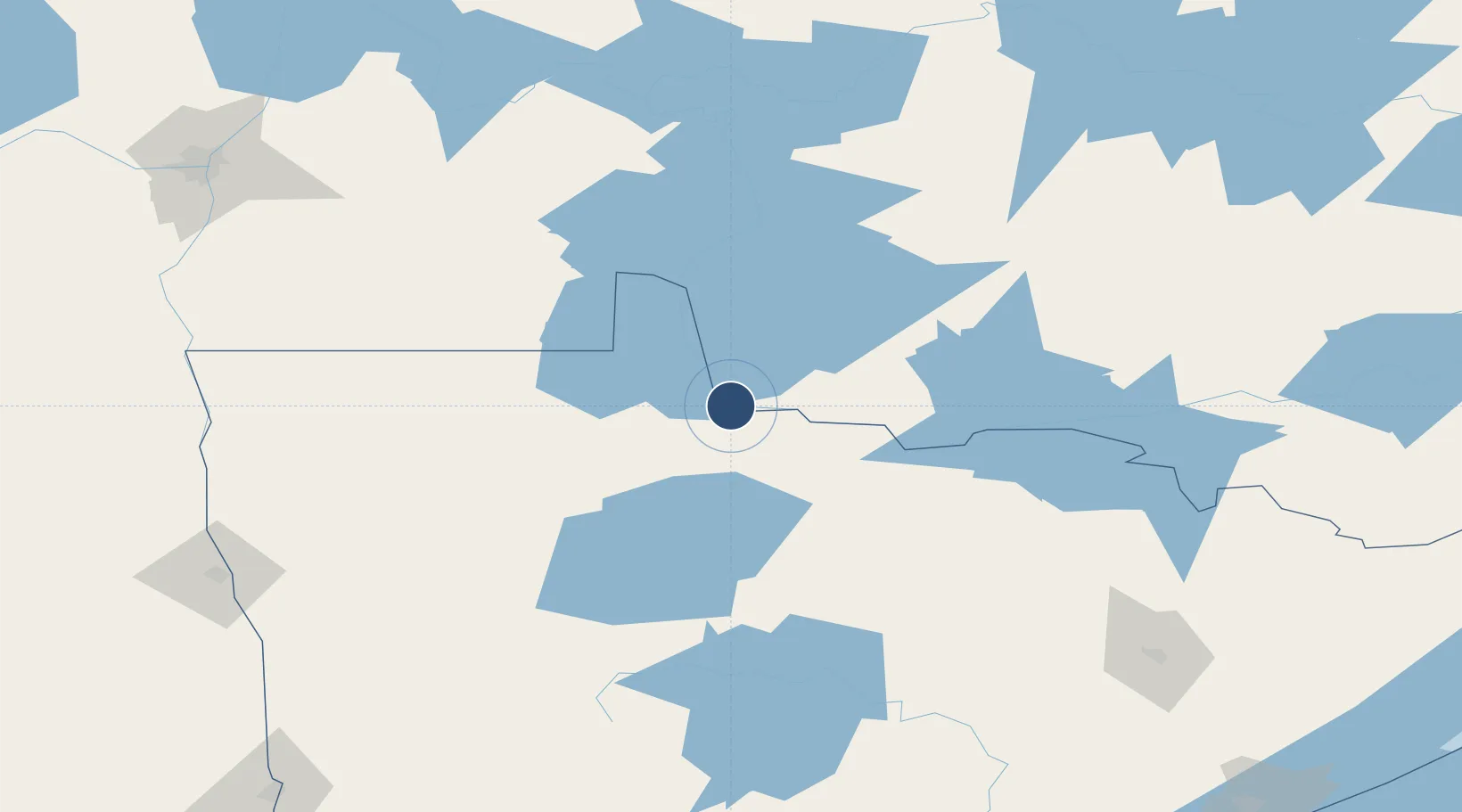 Location of KBDE