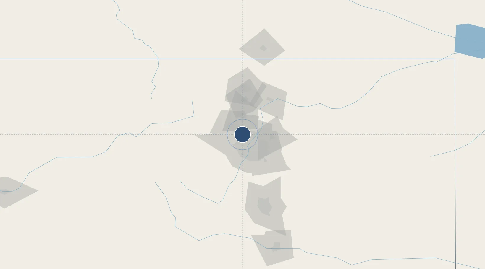 Location of KBJC
