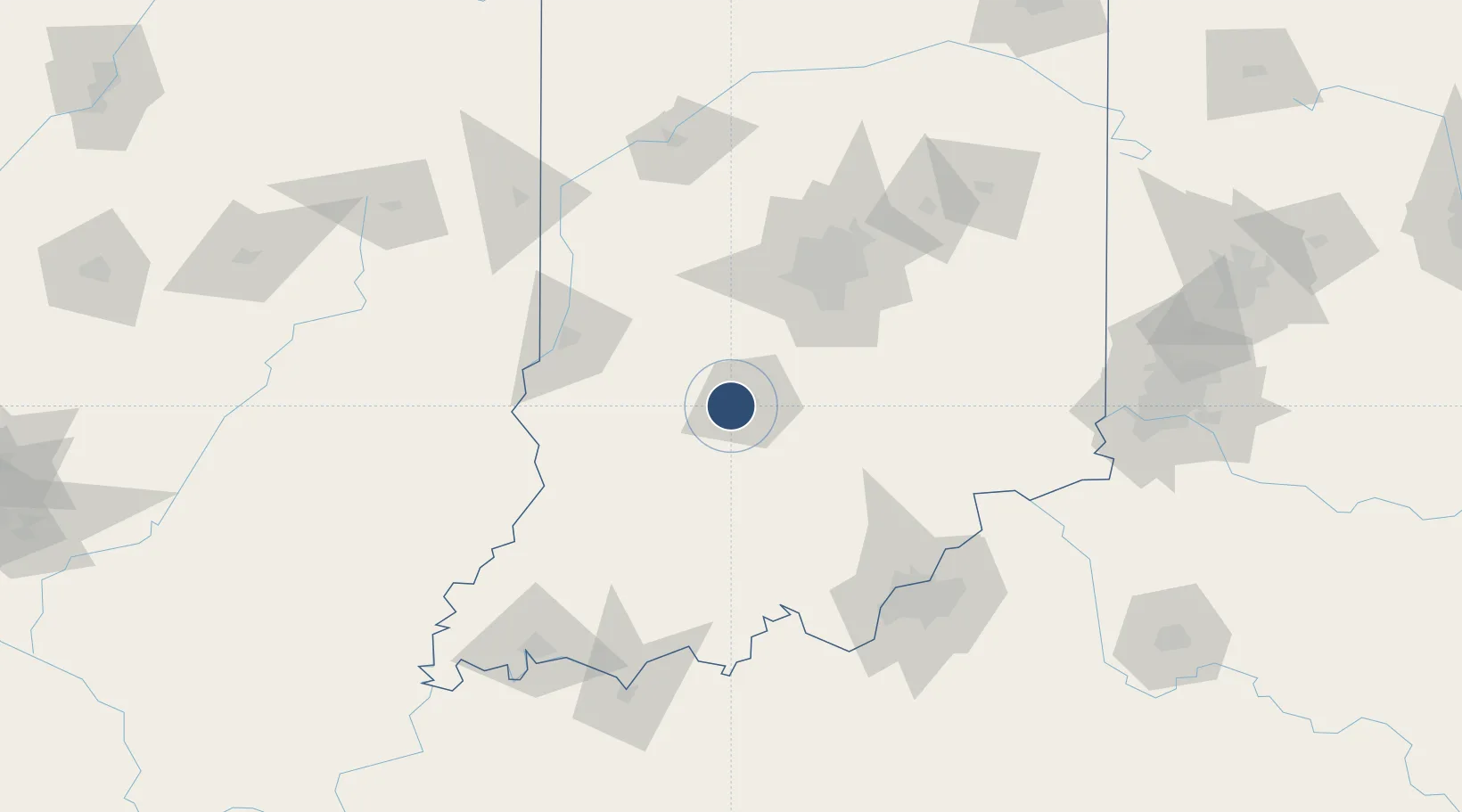 Location of KBMG