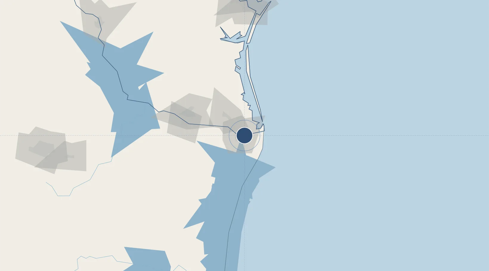 Location of KBRO