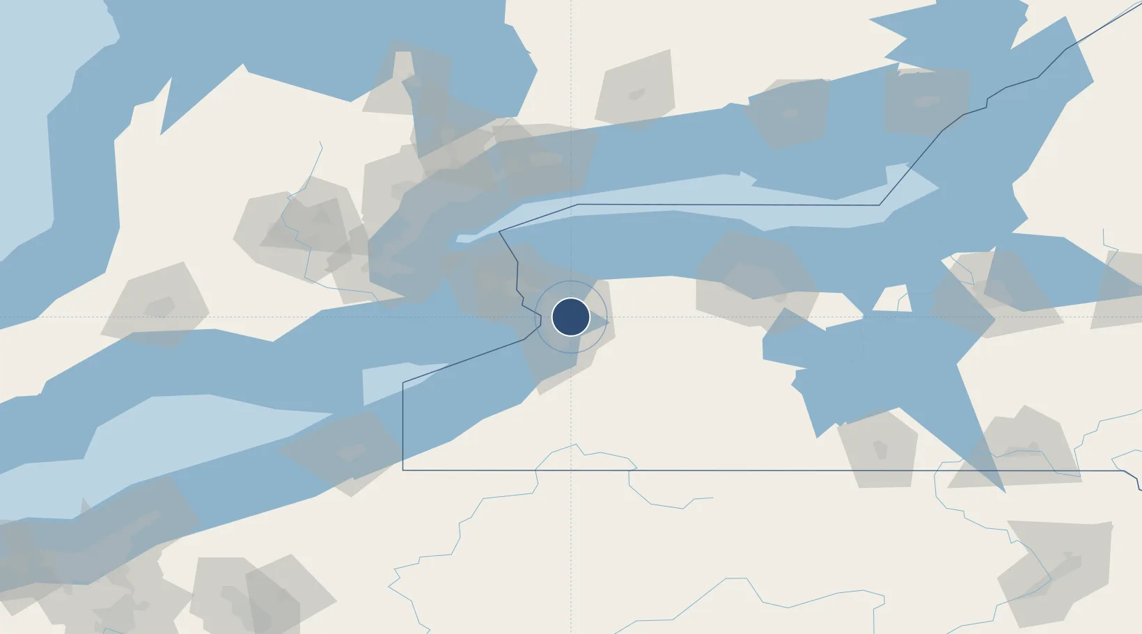Location of KBUF