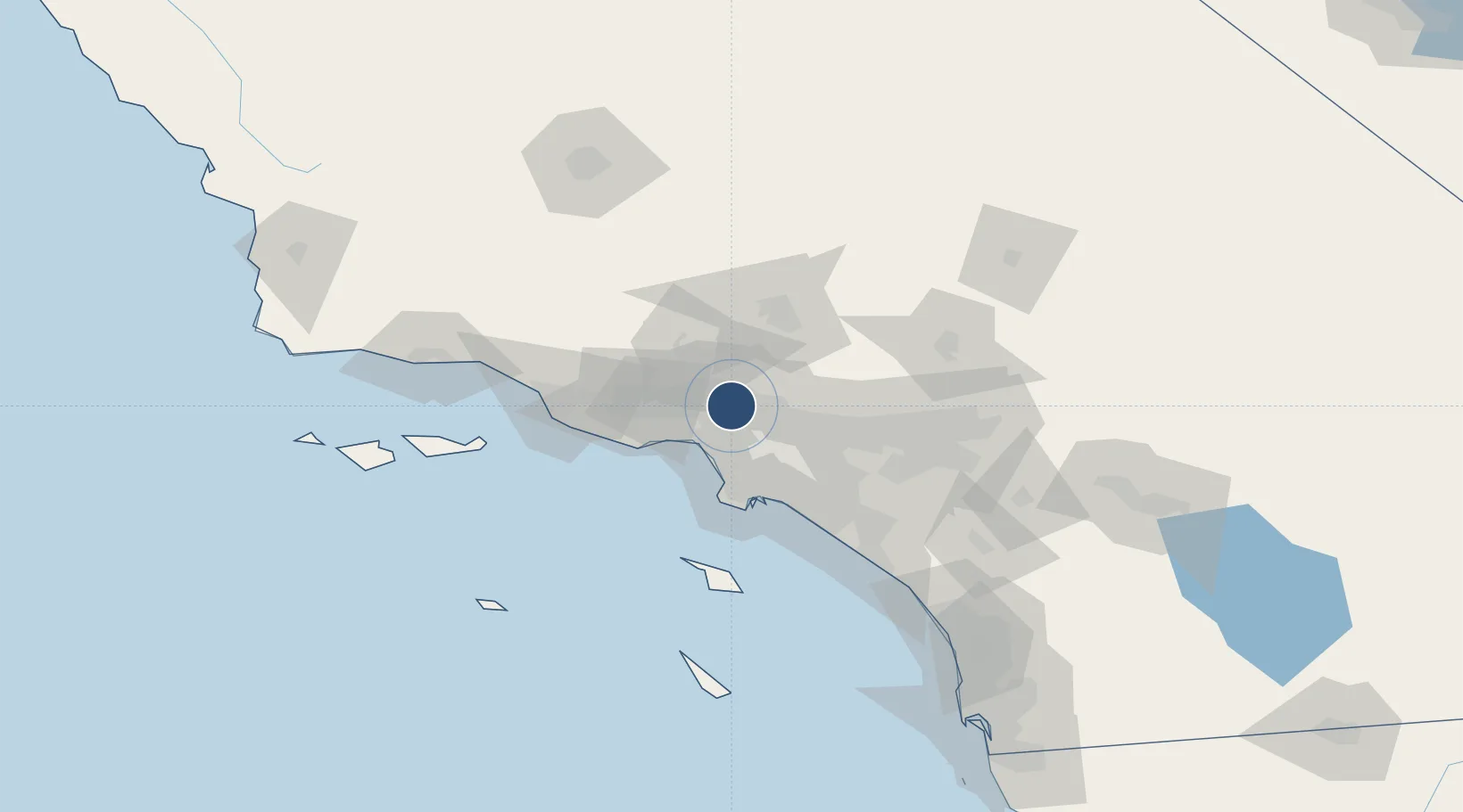 Location of KBUR