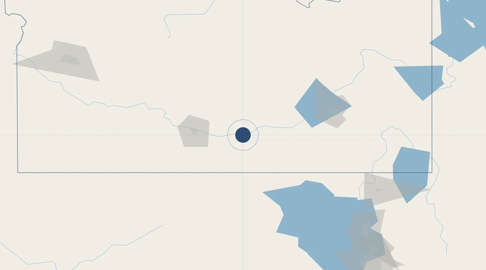 Location of KBYI