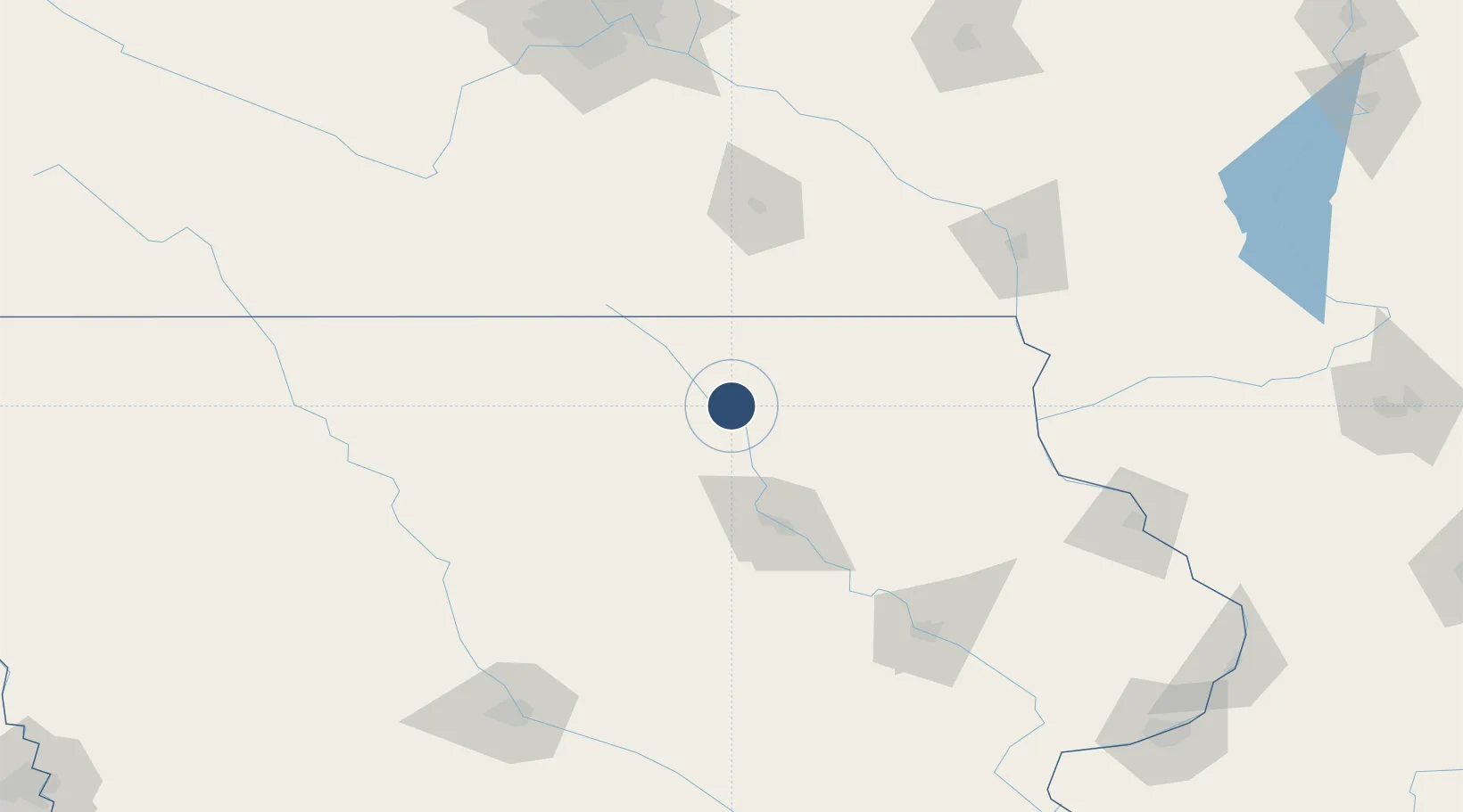 Location of KCCY