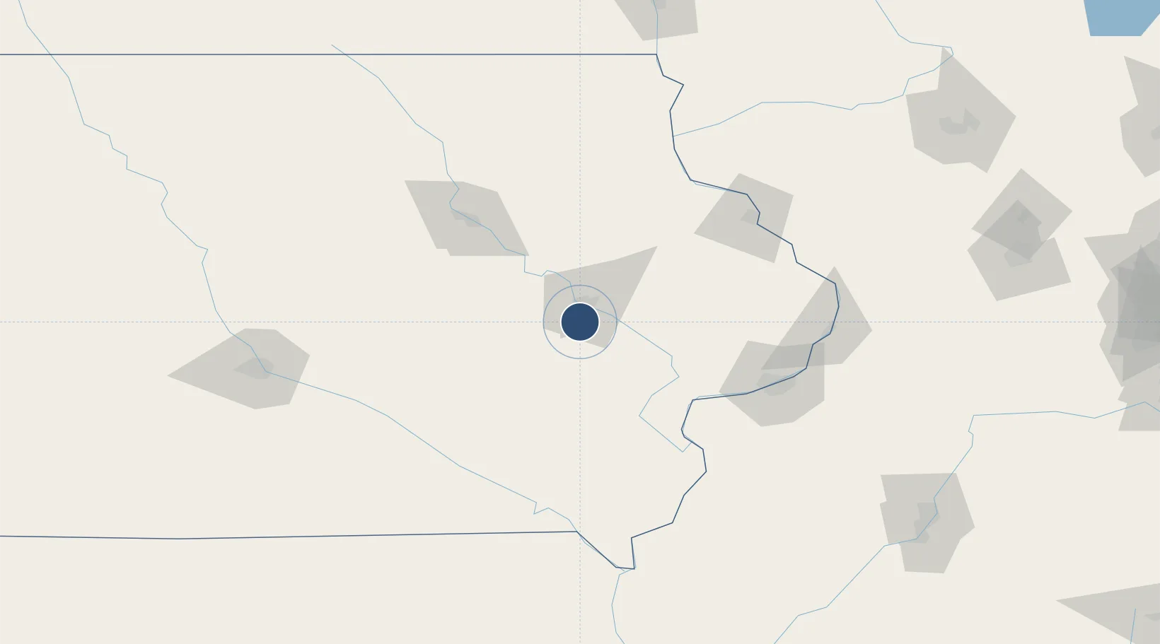 Location of KCID