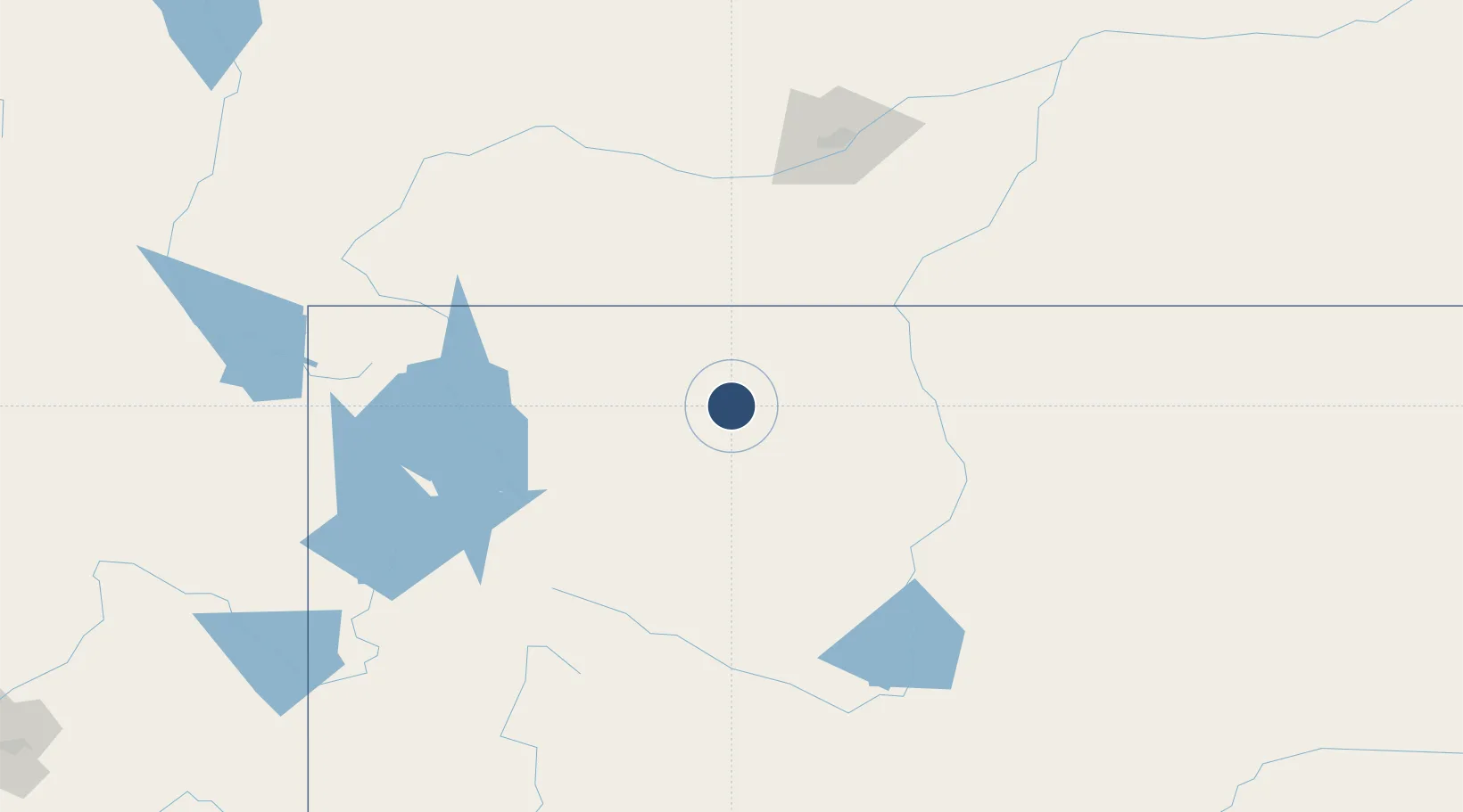 Location of KCOD