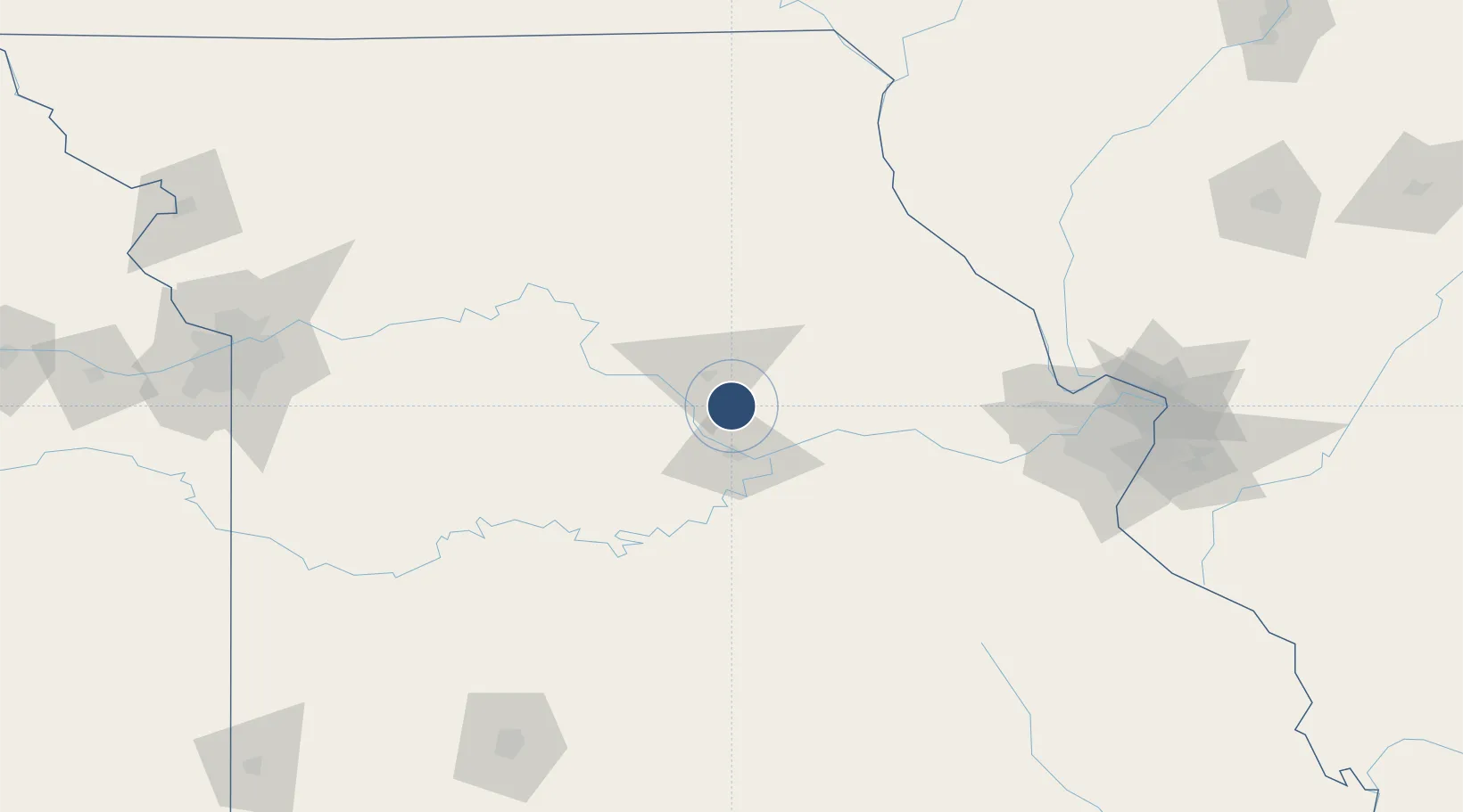 Location of KCOU