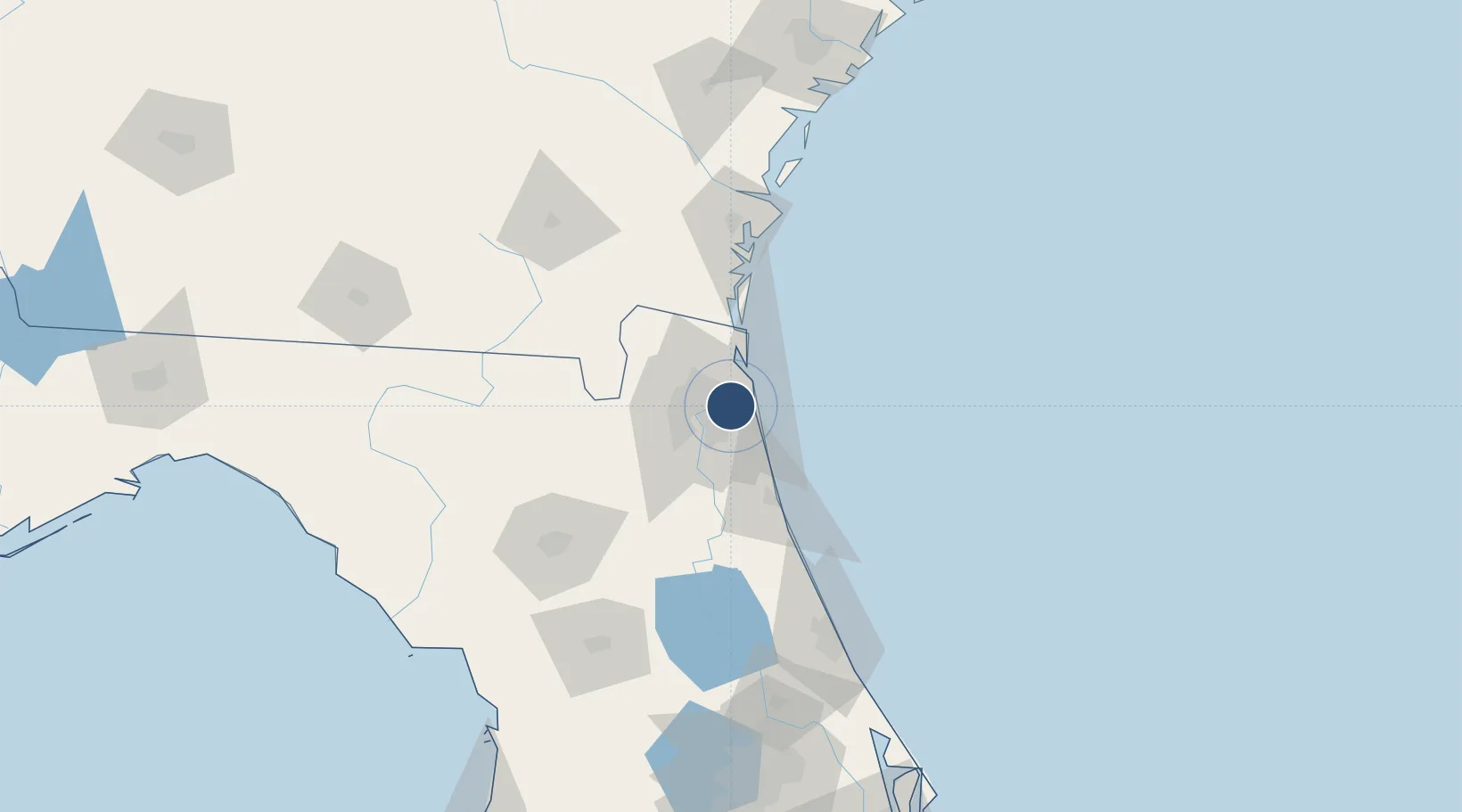 Location of KCRG