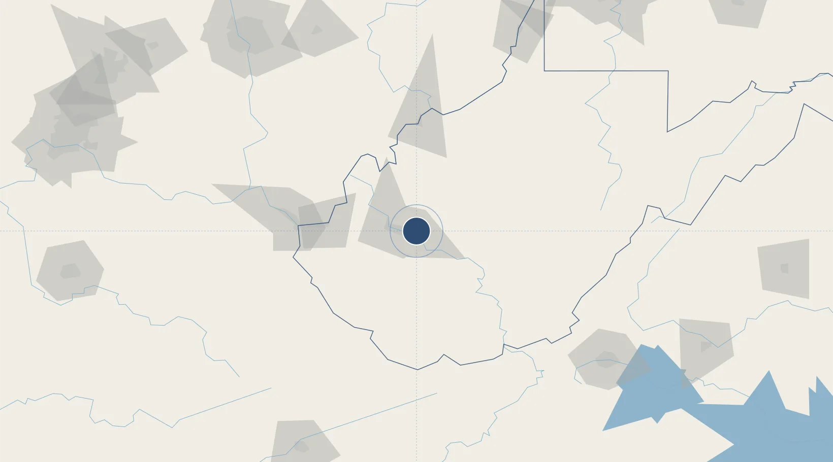 Location of KCRW
