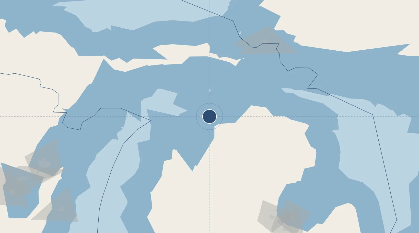 Location of KCVX