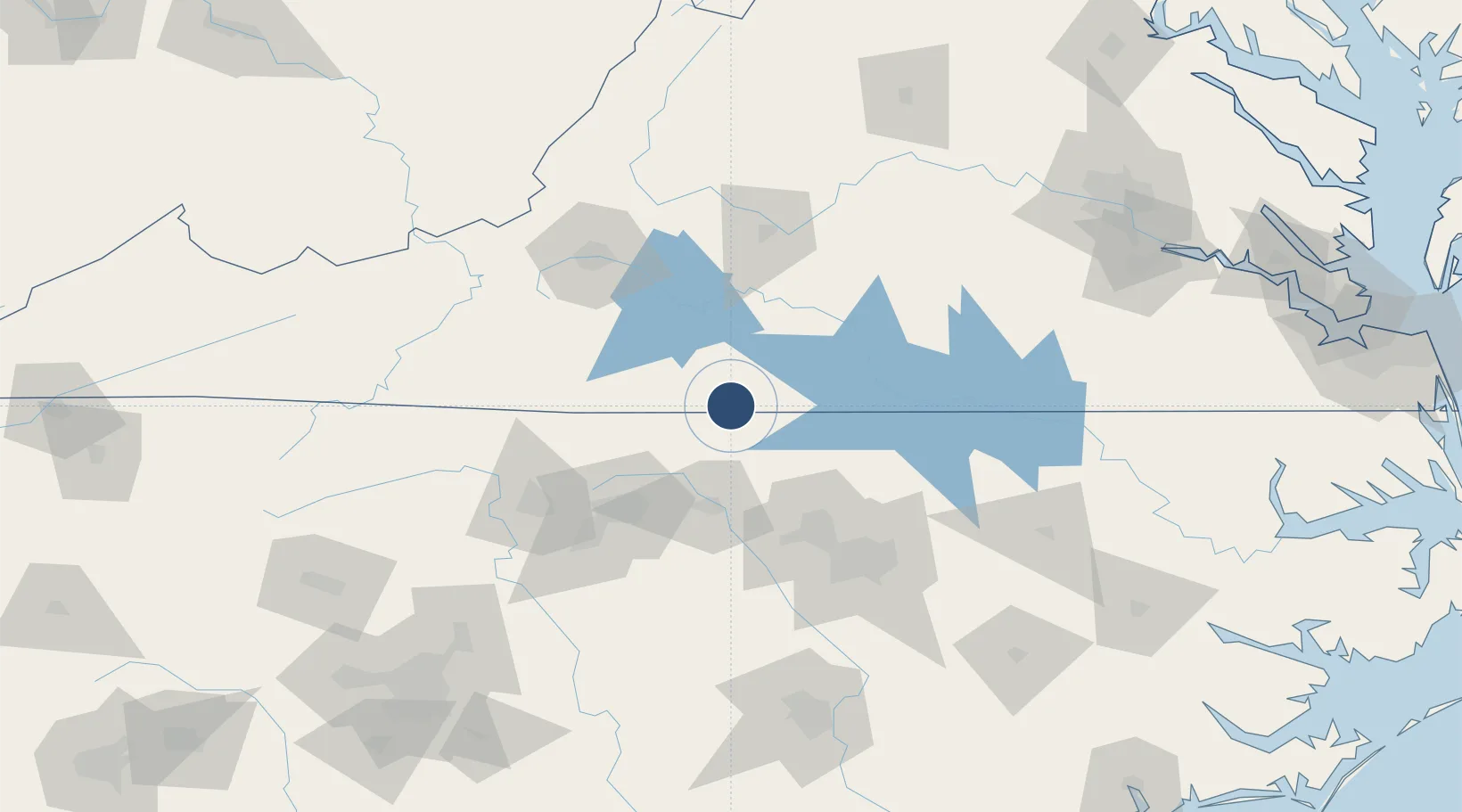 Location of KDAN