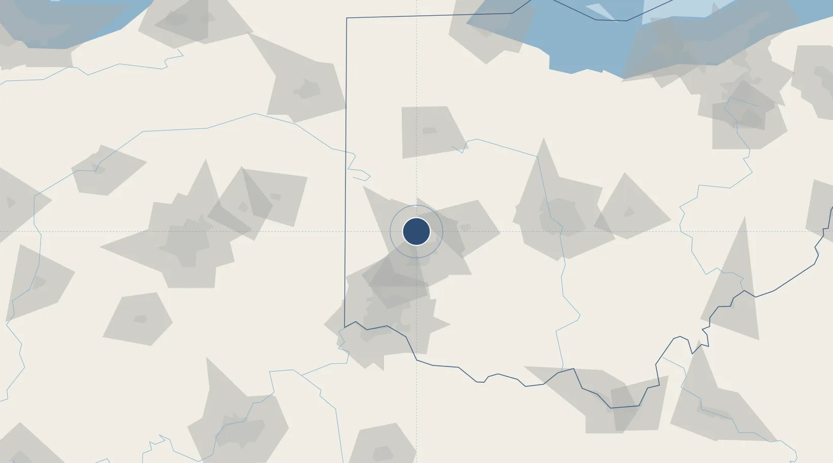 Location of KDAY