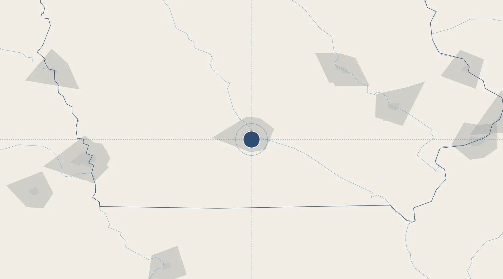 Location of KDSM