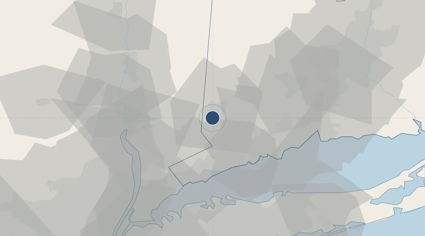 Location of KDXR