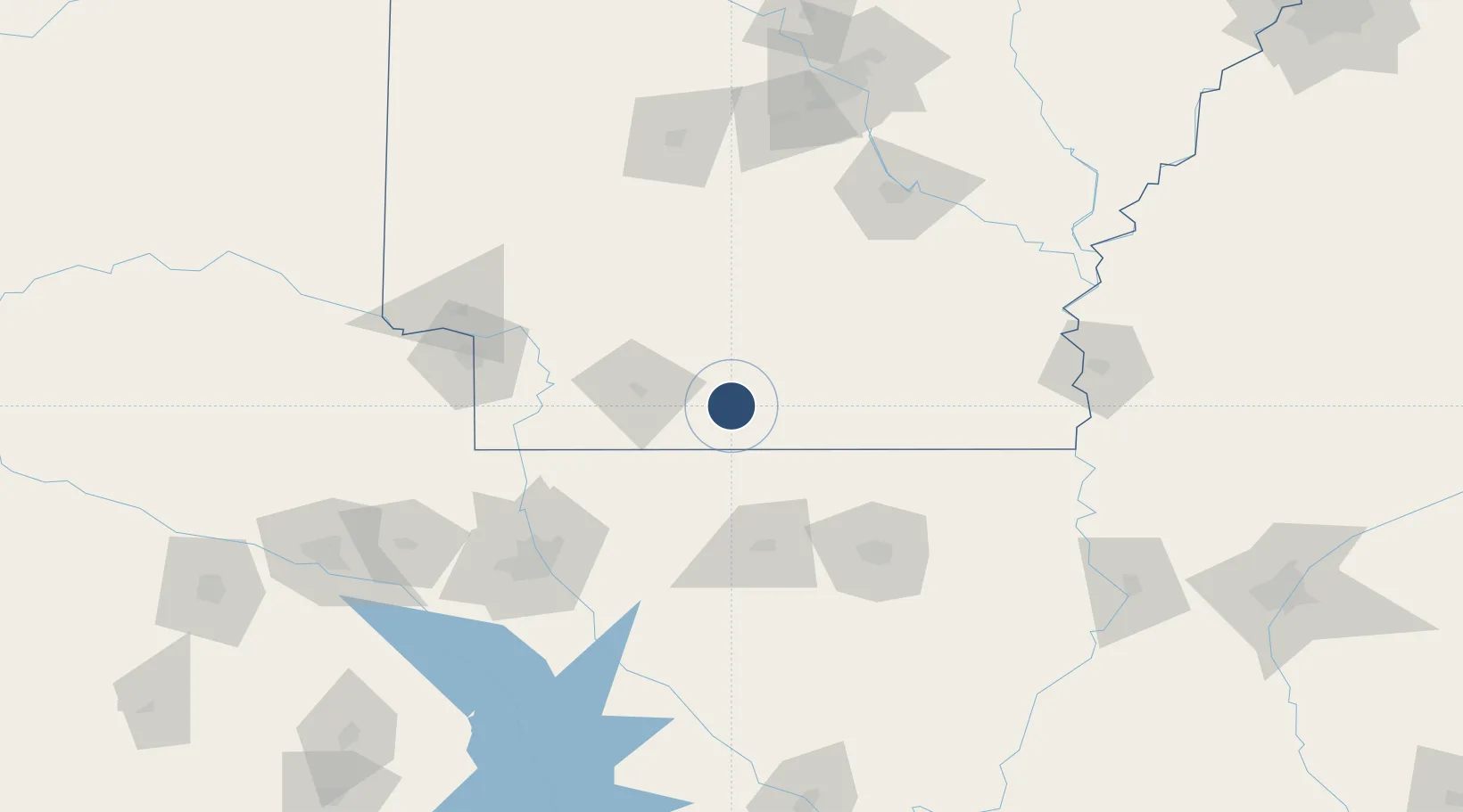 Location of KELD