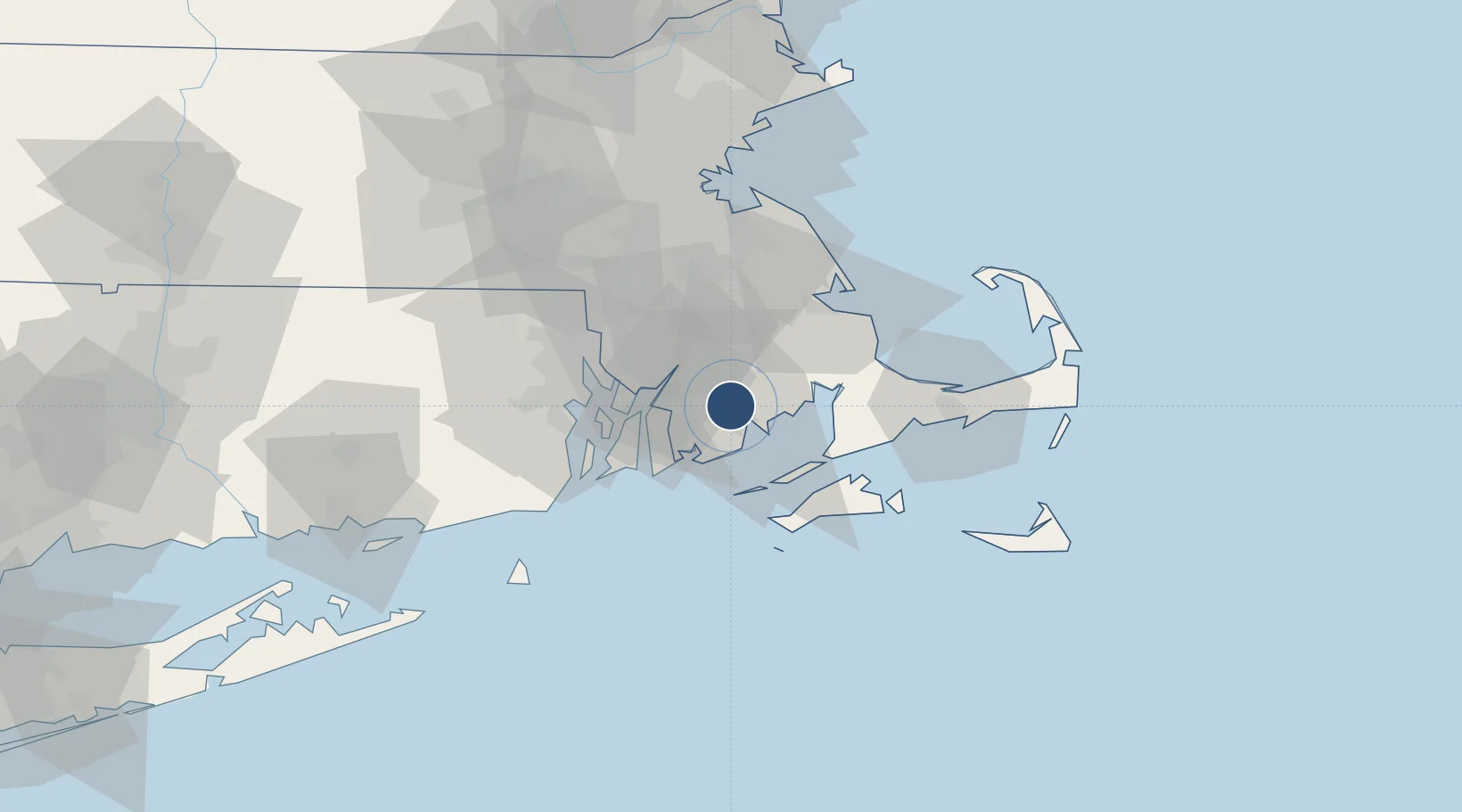Location of KEWB