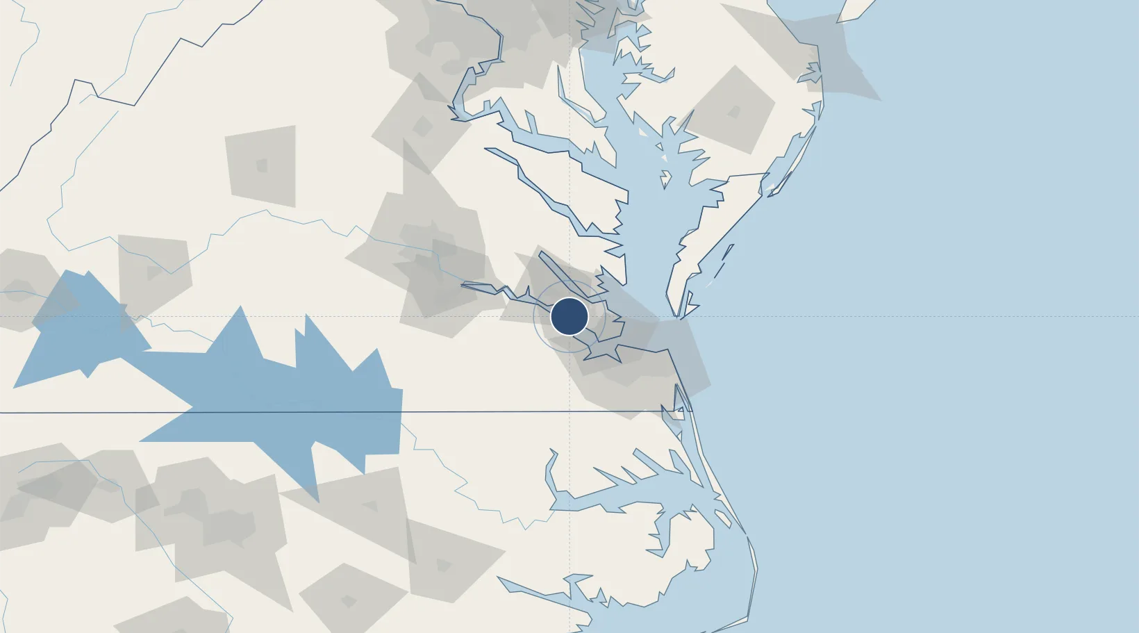 Location of KFAF