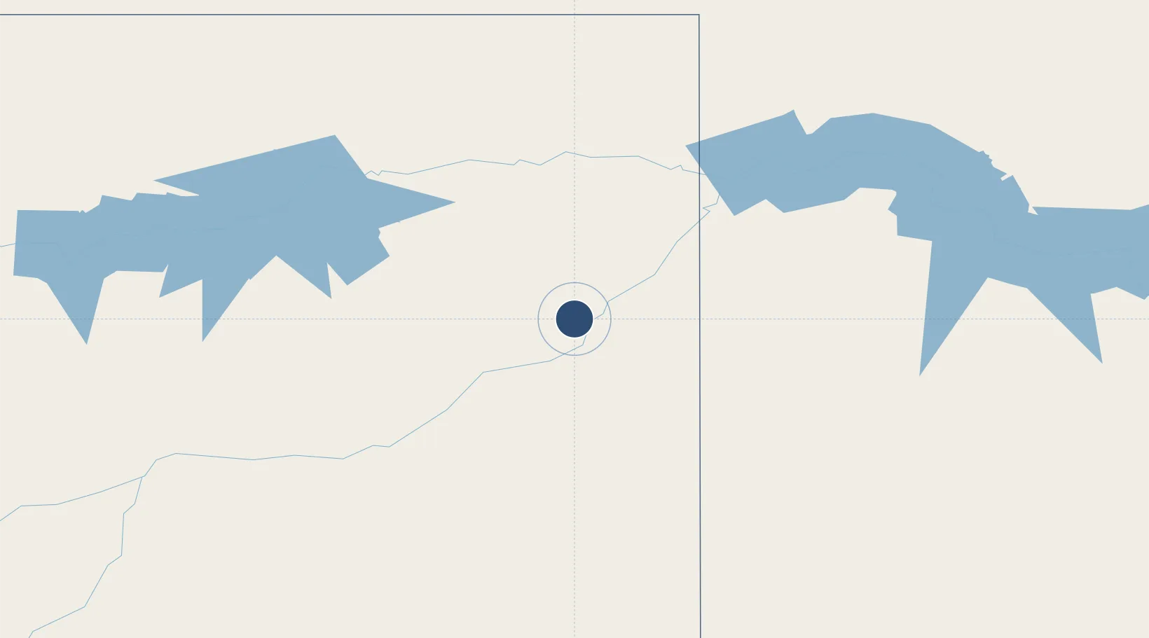 Location of KGDV