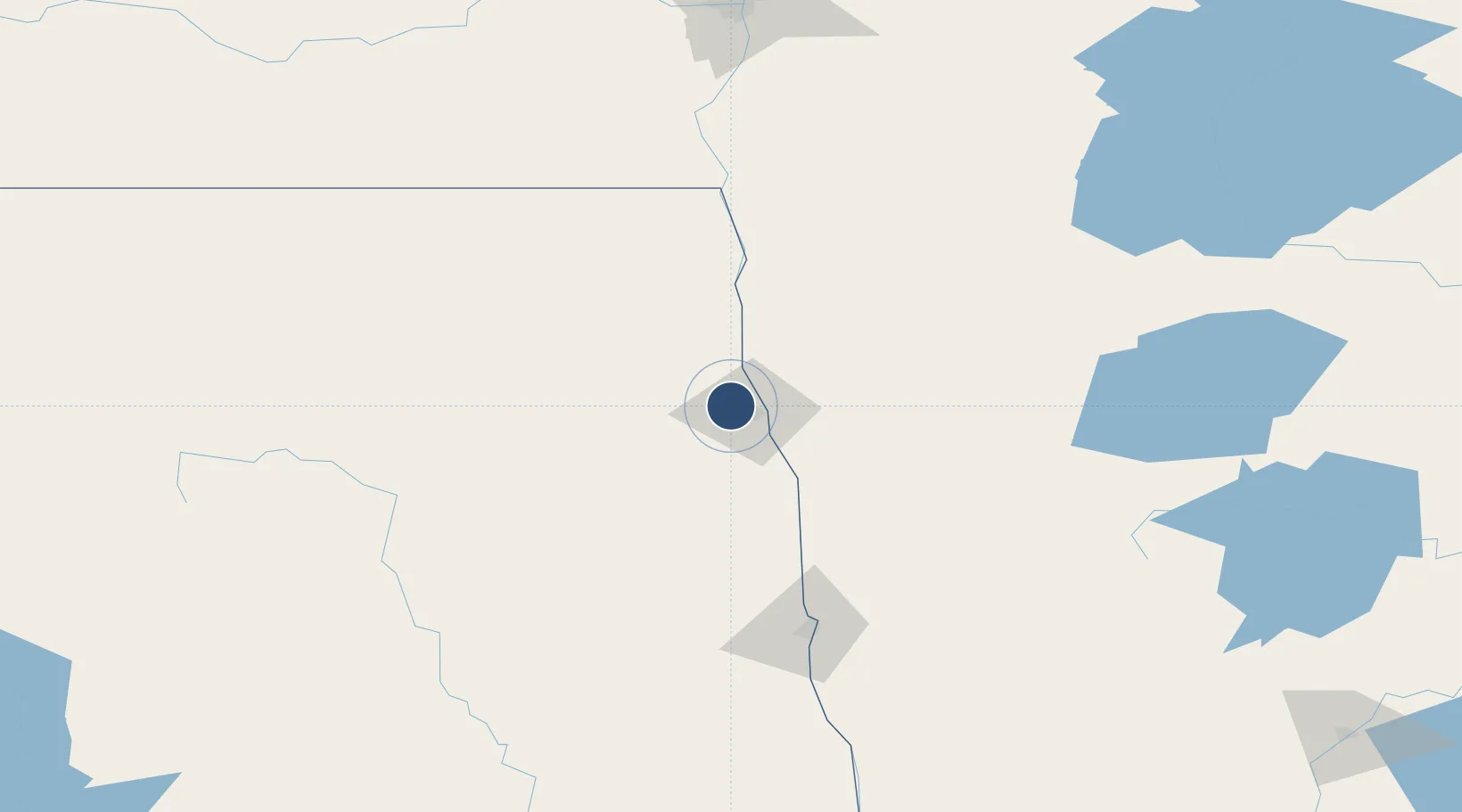 Location of KGFK