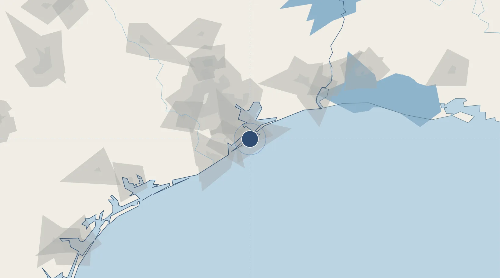 Location of KGLS