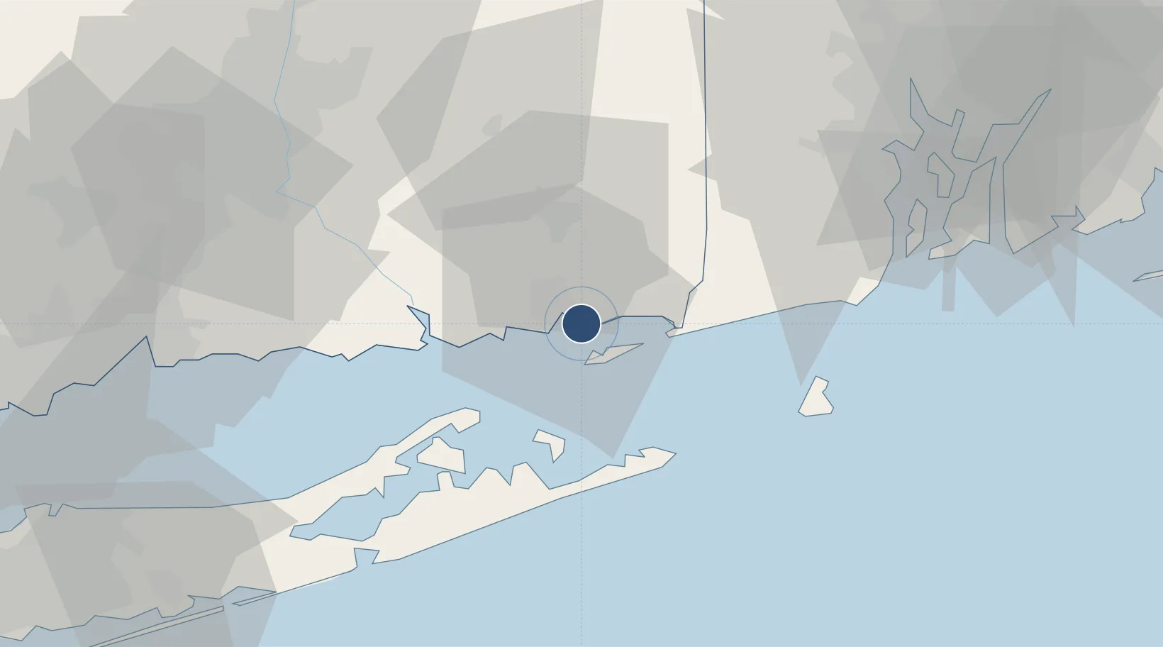 Location of KGON