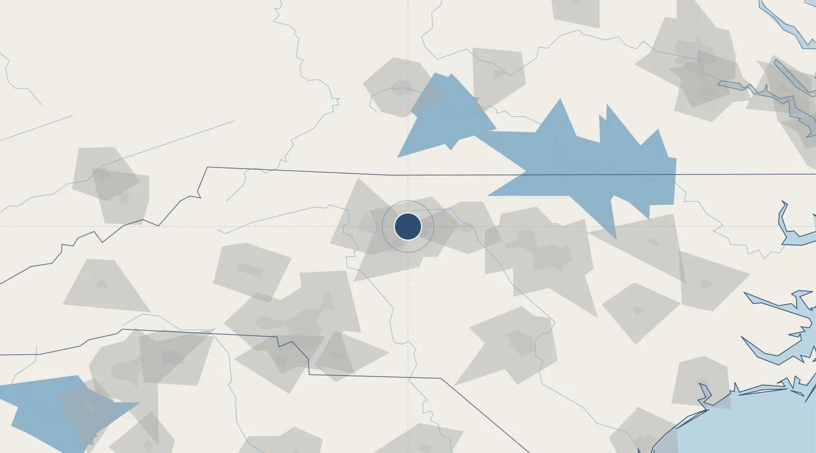 Location of KGSO