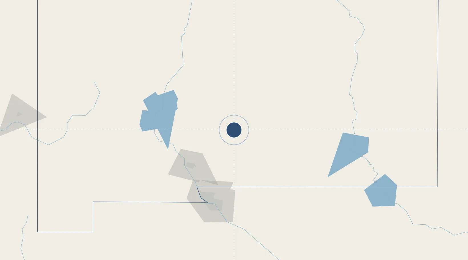 Location of KHMN