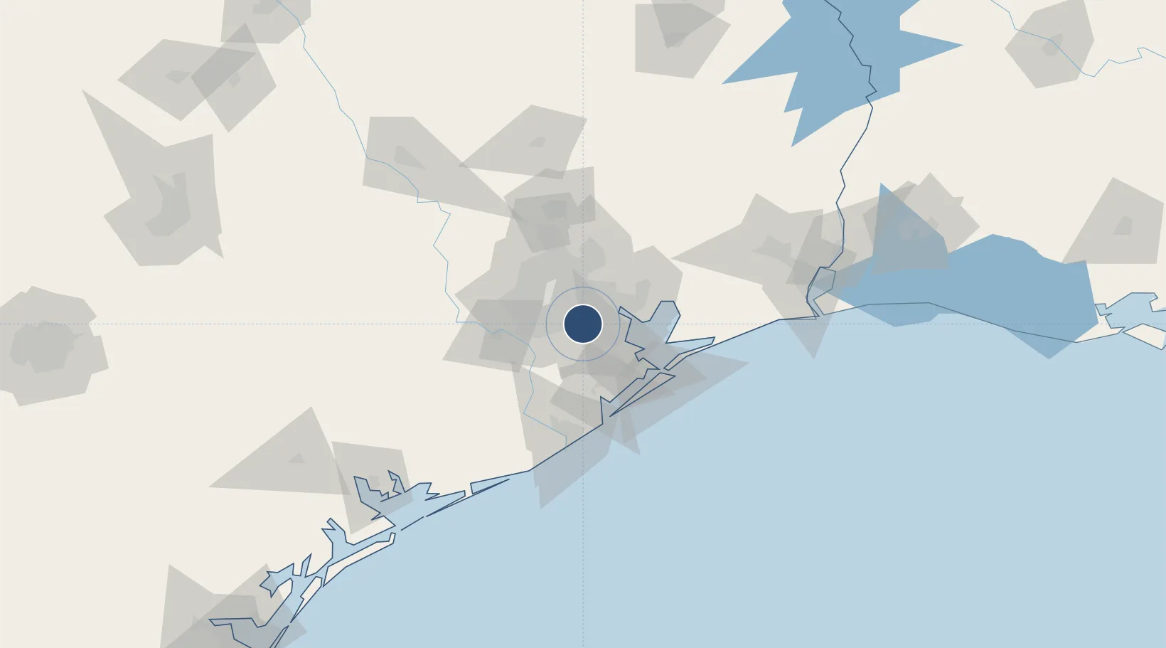 Location of KHOU