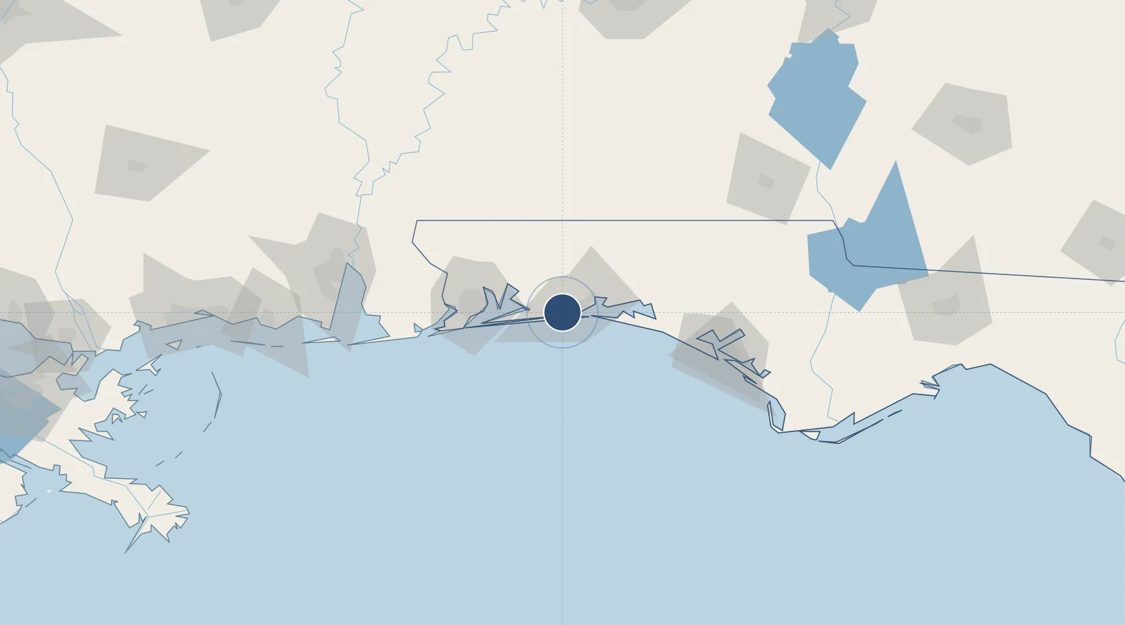 Location of KHRT
