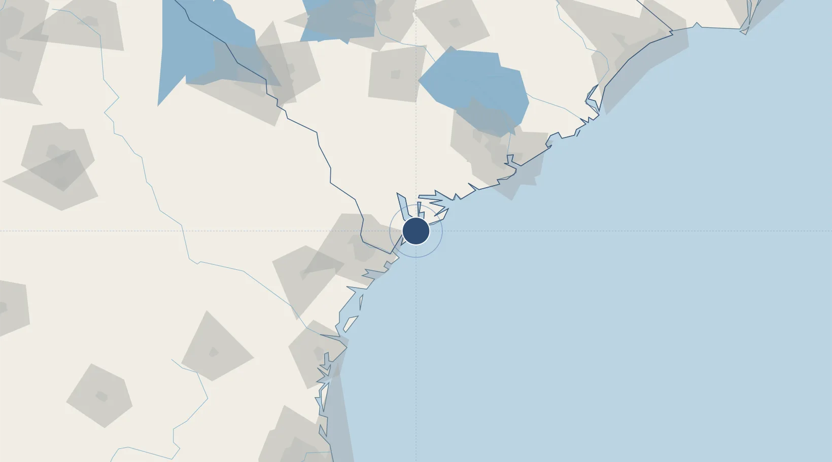 Location of KHXD