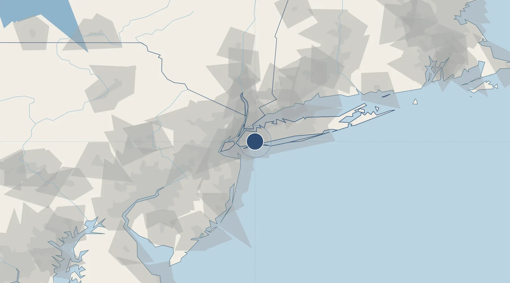 Location of KJFK