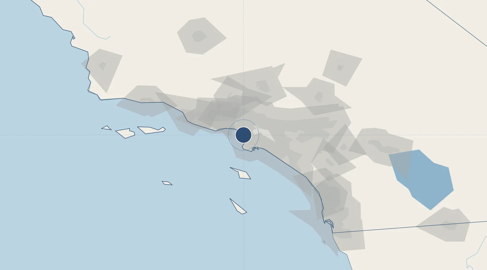 Location of KLAX