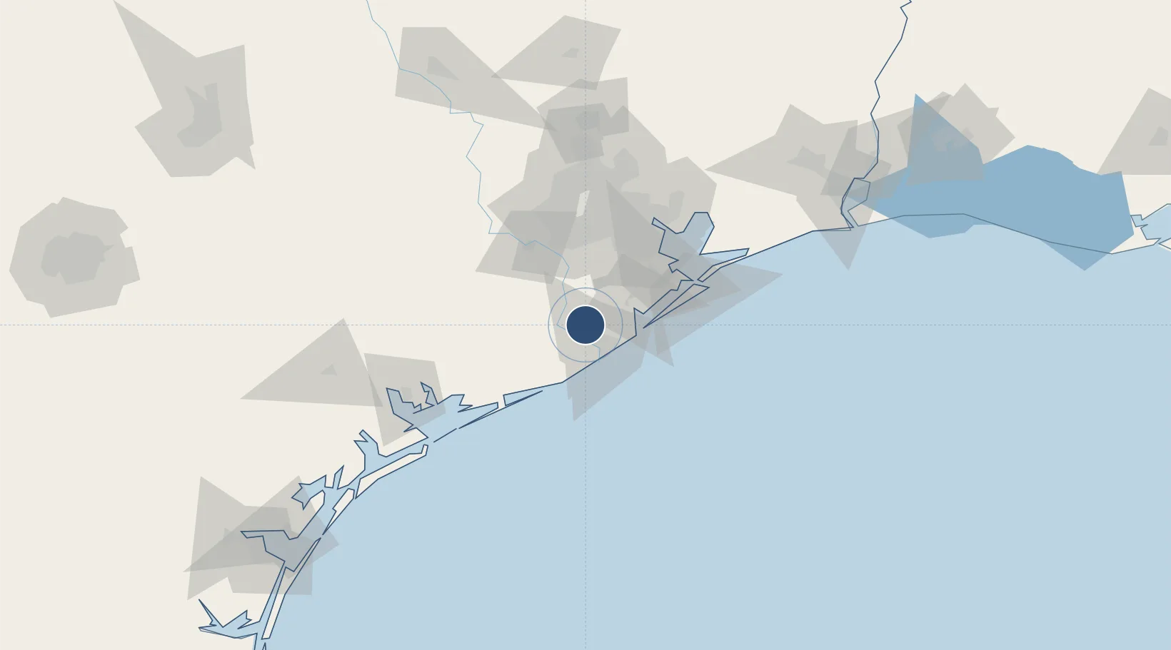 Location of KLBX
