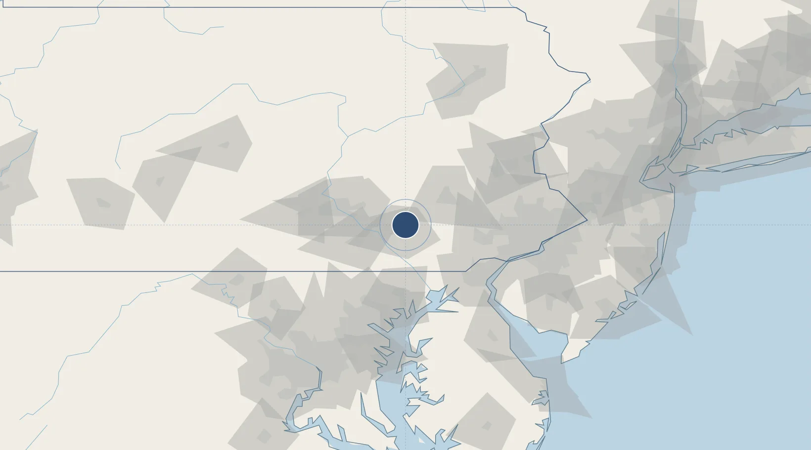 Location of KLNS