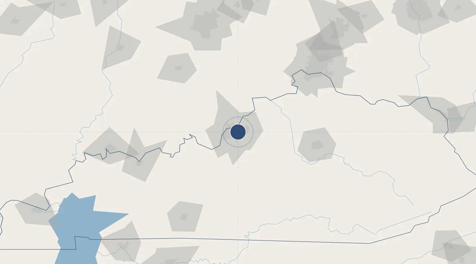 Location of KLOU